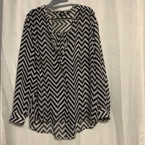 Zigzag blouse